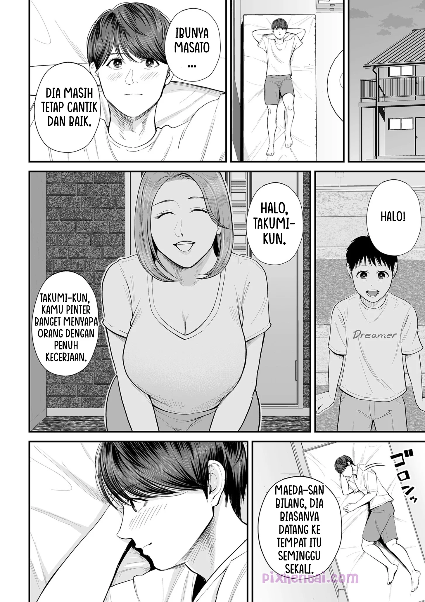 Komik hentai xxx manga sex bokep The Young Man is Delighted to Meet Beautiful Milf 6
